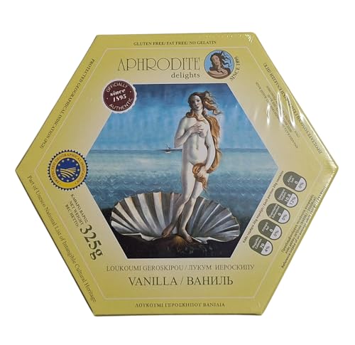 Dolci Tradizionali Di Cipro Greco Loukoumi Delight Afrodite 325G - Vaniglia