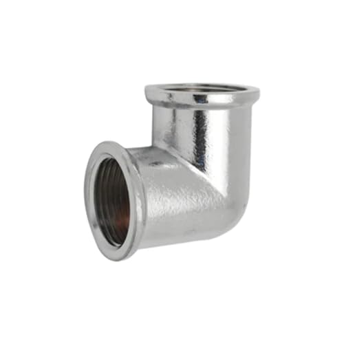 Gomito Ff In Ottone Cromo Ibp 1/2" -Conf