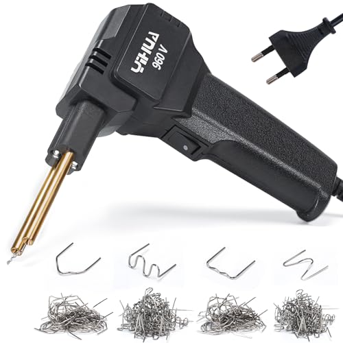 Yihua 960-V Saldatore Per Plastica Saldatrice Plastica Con Luce A Led 200 Graffette Calde Per Riparazione Crepe Plastiche Riparazione Paraurti Auto Se