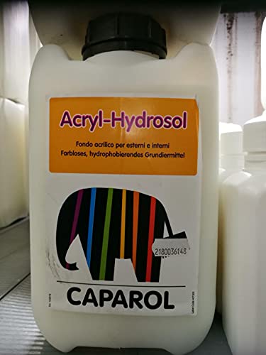 Caparol Fondo Acrilico Trasparente Per Esterni Ed Interni Acryl Hydrosol 5 Litri
