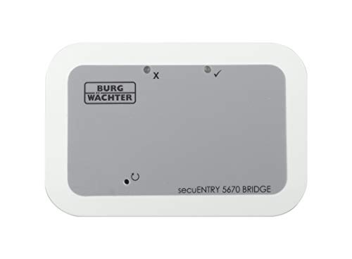 Burg-Wächter Secuentry Bridge 5670, Apertura E Chiusura A Distanza Tramite Keyapp, Wlan, Segnale Bluetooth, Per Tutte Le Serrature Secuentry