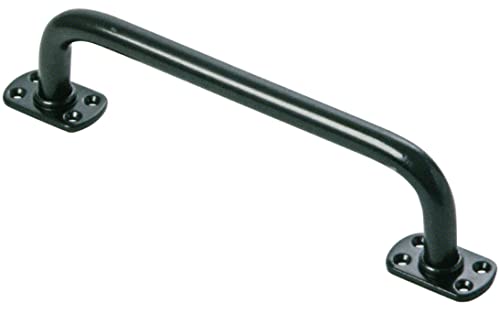 Maniglione Verniciato Per Portoni Misura 20 Cm Colore Nero Fc 677