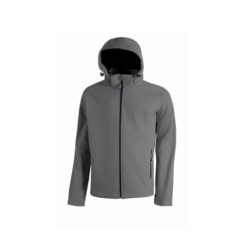 U-Power Veste De Travail Softshell Kyra - Gris Métal Xl - Vêtements De Travail