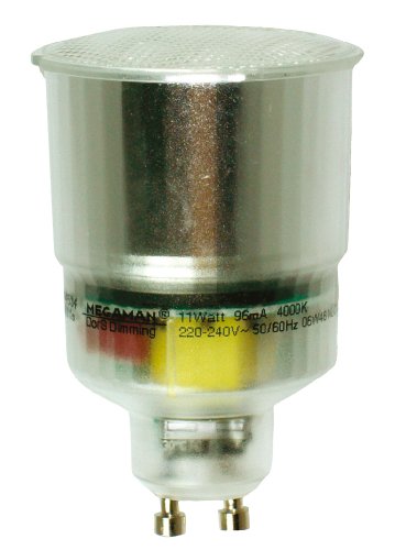 Megaman Megaman Lamparas – Lampada Cfl Dimable 4 Stop Gu10 11 W 2700 K