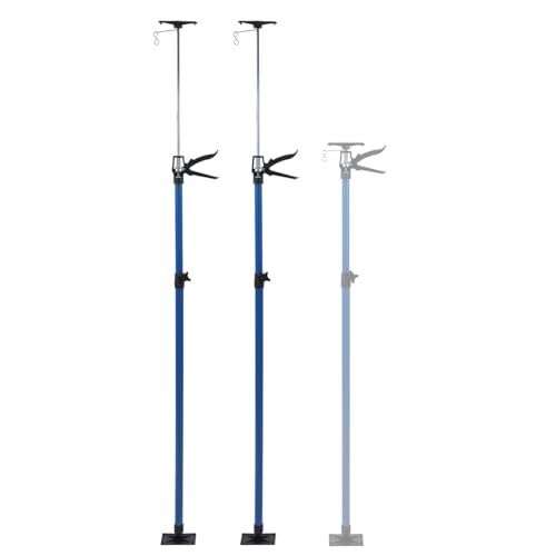 Topway Set Di 2 Puntello Telescopico Di Supporto, Supporto Telescopico Per Cartongesso 115-290 Cm Fino A 30Kg Tenditori Intelaiature