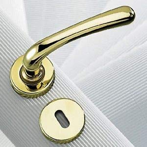 Maniglia Porte Interne Sicma Mod Vanity Ottone Lucido