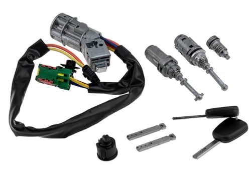 Kit Neiman Antifurto Per Sterzo Con Serrature Per Porte Compatibile 4162Ag, Compatibile Con C2 E C3 C3 Pluriel @Pro-Plip