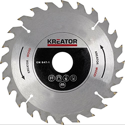 Kreator/Varo Krt021150 - Lama Per Seghe Per Legno, Ø 200 X 30 Mm, 24 Denti