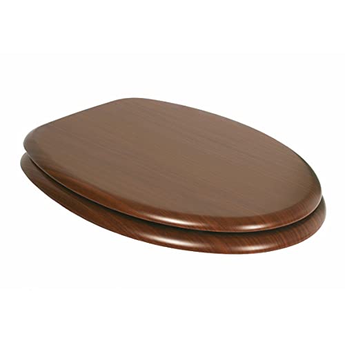 Tatay 4402200 Asiento Y Tapa Para Inodoro, Mdf, Marrón, 37.4 X 5.7 X 47.5 Cm