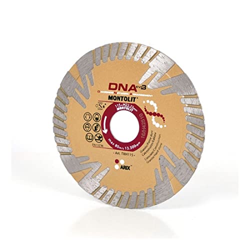 Disco Cemento Dna Turbo Txh Montolit, Dimensioni 115 Mm