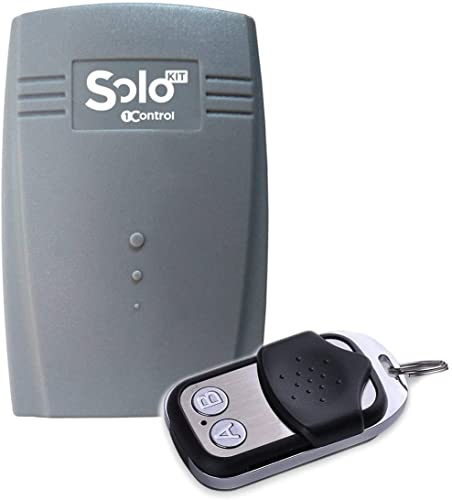 1Control Solo Kit - Ricevente 433Mhz A 2 Canali Con Radiocomando 433Mhz Codifica Fissa