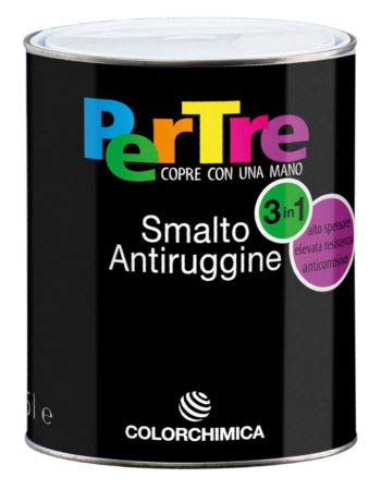 Pertre – Smalto Antiruggine Serie 7100 Cf Da 0.750 Ml Colore Testa Di Moro