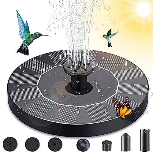 Aoreun Pompa Solare Per Fontana, Pompa Per Fontana Energia Solare, Fontana A Energia Solare 1.4W, Fontana A Energia Solare, Pompa Sommersa Circolare P