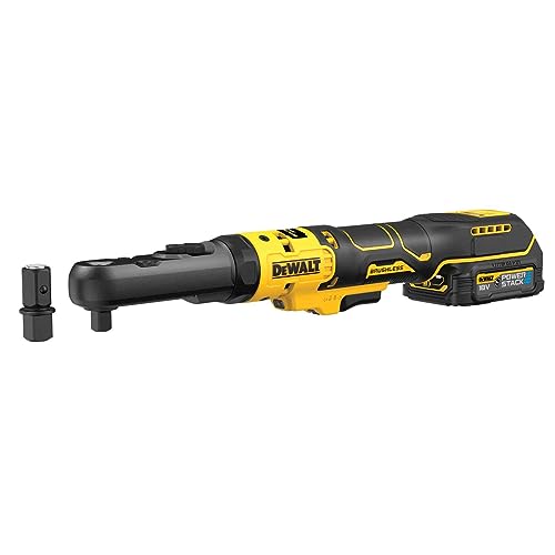 Dewalt Cricchetto A Batteria Dcf510E2G-Qw 12 V, Chiave A Cricchetto 3/8 E 1/2 Con Coppia Fissa Max. 102 Nm