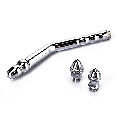 3 Teste Shower Cleansing System In Alluminio, Rectal Syringe Clean Bagno Bidet Parti Doccia Detergente Lavaggio Per Uomo Donna