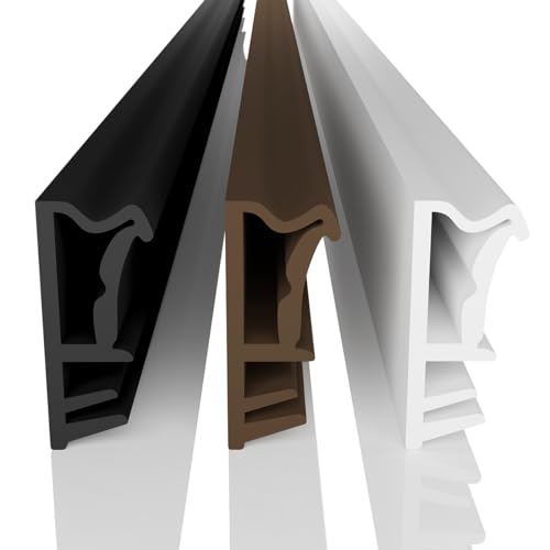 Guarnizione Per Finestre, Larghezza Scanalatura 5 Mm, Piegata – 12 Mm, In Tpe Di Alta Qualità, Per Finestre In Legno (Bianco, 5 M)