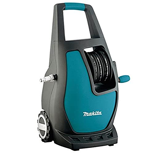 Makita Hw111 Compatta Elettrico 370L/H 1700W Nero, Turchese Idropulitrice