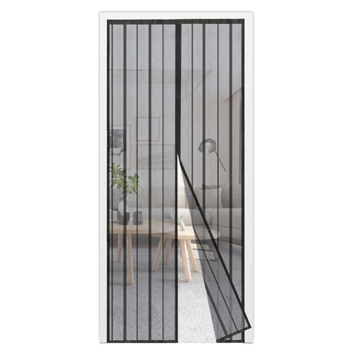 Sekey 150X240 Cm Zanzariera Magnetica Per Porta, Anti Insetti, Per Legno, Ferro, Porte In Alluminio, Facile Da Installare, Non È Necessario Praticare