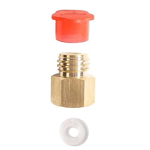 Dytabepl 1 Filettatura Per Flusso A Cilindro Di Converte L'Adattatore Adatto Per Quooker Cube Tank Femminile Tr21-4 A Tr21-3. Prestazione Di Tenuta, A