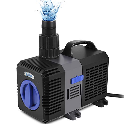Speed, Super Eco - Pompa Per Laghetti Con Filtro Dell'Acqua, A Risparmio Energetico, Per Vasche Idriche, Torrenti, Ideale Per Laghetti Per Carpe Koi (