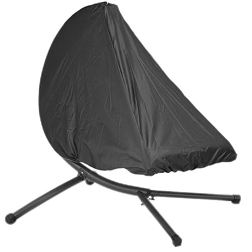 Copertura Sdraio Sospesa Impermeabile, Coperture Lettino Sospesa, 420D Tessuto Oxford - Nero (200 * 120-200Cm)