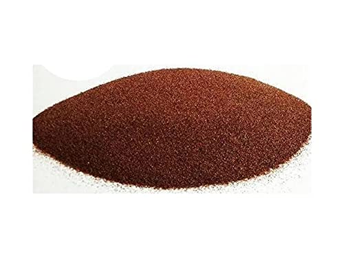 Zaino 25 Kg Sabbia Abrasiva Granato Mesh 80A + Per Sabbiatrice Sabbiatura Aerogommage