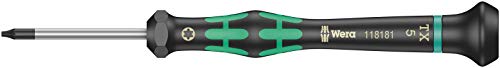 Wera Elektronik- U. Feinmechanik Torx-Schraubendreher 2067 Größe T 5 Klingenlänge: 40 Mm