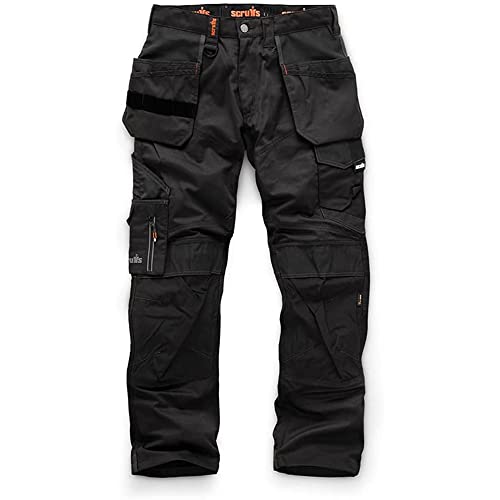 Scruffs Trade Holster Pantaloni Nero 36S