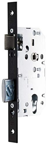 Vachette Serratura Da Incasso Foro Per Cilindro, Asse A 40 Mm, Baule 150 Mm, Certificato Nf Livello 3 - D455 - Reversibile Senza Smontaggio, Chiusura
