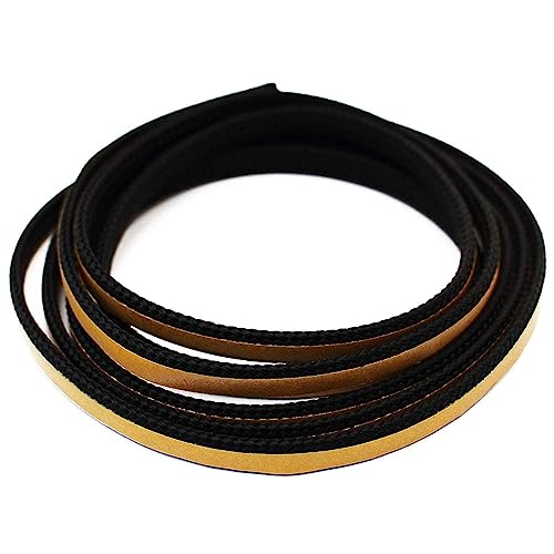 Guarnizione Piatta Per Camino, Nastro Sigillante Autoadesivo Adatta Per Camini Austroflamm, Caminos, Koppe, Leda. 2 M, Sezione 8 X 2 Mm.