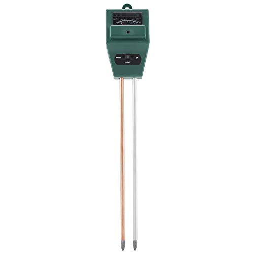 Sensore Di Luce Solare Ph A Umidità 3 In 1 Tester Di Prova Ph Luce Su Terra Sensore Di Luce Solare Kit Per Test Su Terreno Per Piante Da Giardino Fior