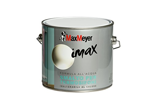 Maxmeyer Smalto Satinato All'Acqua Per Termosifoni Termosifoni Bianco 2,5 L