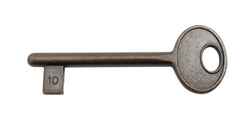 Chiave Per Solo Serrature A Incasso Agb. (Cifratura N. 10, Bronzato)
