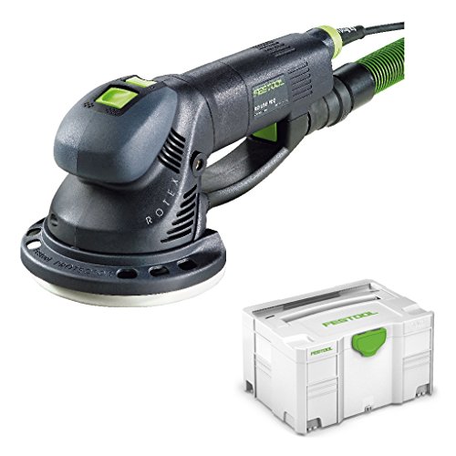 Festool Smerigliatrice Orbitale Ro150Feq-Plus 720W N. 575069, Nero/Verde