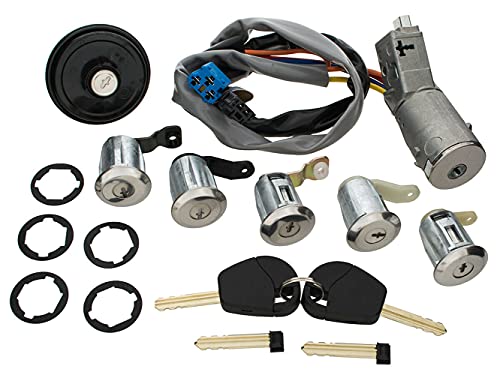 Proplip Kit Neiman Antifurto + 5 Serrature + Tappo Benzina Compatibile Per Peugeot Partner Citroen Berlingo 4162Cf