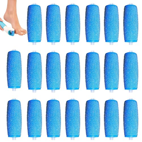 Yanbous 20 Ricambi Per Velvet Smooth - Pedicure Cura Dei Piedi, Professionale Per Rimuovere Calli Elettricamente - Ricariche Delicate Per Una Pelle Mo