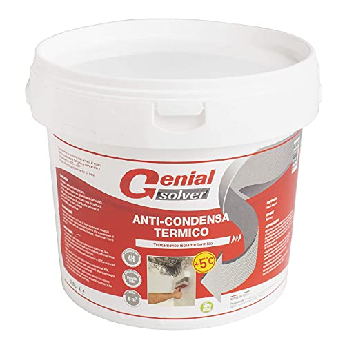 Genial Solver Anti-Condensa Termico - Pittura Antimuffa Per Interni Bianca - 2.5 L
