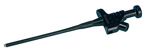 Sks Hirschmann 930113100 Kleps 30 - Morsetto A Scorrimento, 4 Mm, Cat I, Colore: Nero