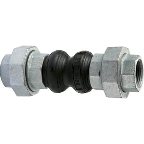 Giunto In Gomma Antivibrante Filettato Ff Dn 40-1"1/2 - L. 186 Atusa