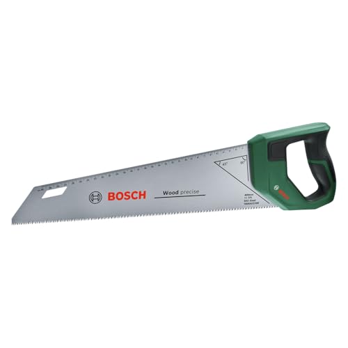 Bosch Sega Man. 400 Mm (Acciaio Sk5 Tagli Rapidi, Ampio Volume Asport. In Legno; 11 Tpi; Denti Temprati A Induzione; Guida Marc. 45°/90°; Scala Metr.;
