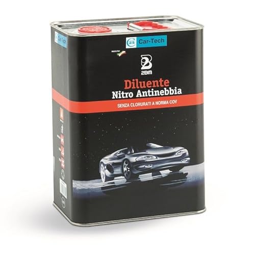 2Bm Diluente Nitro Antinebbia Senza Clorurati 5L A Norma Cov Car-Tech Per Vernici Nitro E Sintetiche | Fondi Carrozzeria, Carpenteria, Finiture Nitro