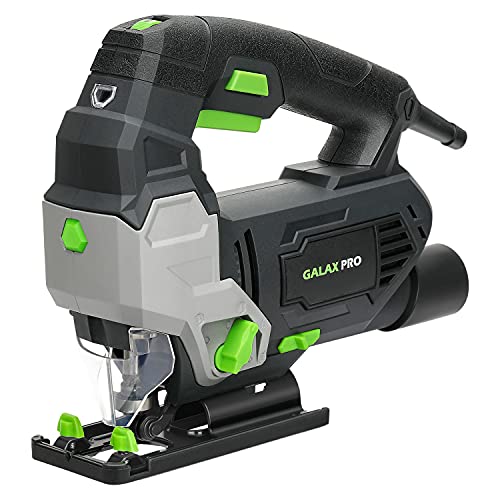 Galax Pro Seghe Elettriche Con Guida Laser 3000 Rpm 800 W A 6 Velocità Variabile, Posizione Orbitale 0-4, Taglio Su Entrambi I Lati (0° - 45°), Profon