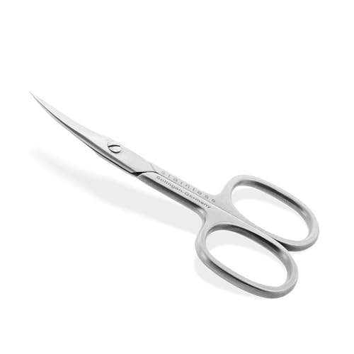 Otto Herder Forbici Per Unghie Curve, Extra Affilate, 9 Cm, Con Lama Curva, Micro Dentatura Unilaterale, In Acciaio Inox Di Alta Qualità, Per Unghie E