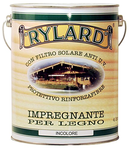 Rylard Im4 Impregnante Per Legno, Incolore, 4000 Ml
