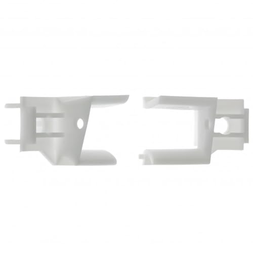 Cyclingcolors 2X Tapparella Tulipe Modello Polyréno Zf Per Lamelle Da 12 A 15 Mm Imbuto In Pvc Bianco Binario Di Guida Protezione Universale Tenda Per