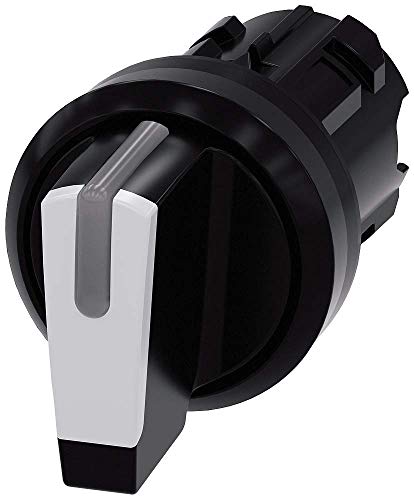Siemens Sirius Atc – Selettore Rotondo Nero Bianco Manecilla Corte I-O-Ii Sostenido