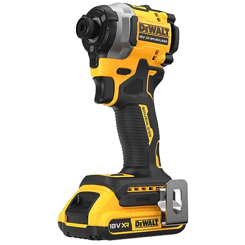 Dewalt Avvitatore A Impulsi Compatto Brushless 18V Xr, 2 X 2Ah, Dcf850D2T-Qw