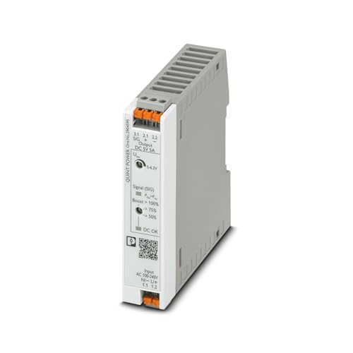 Phoenix Contact 2938714 2904595 Quint 4-Ps - Alimentatore Per Guida Din (Din-Rail) 5 V/Dc 3 A 15 W 1 X