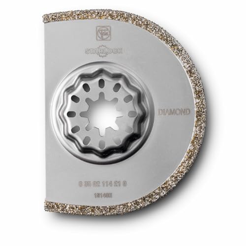 Fein Lama Diamantata Ø 75 Mm, Attacco Sl, Conf. 5 Pz., Lama Segmentata Con Larghezza Di Taglio Ca. 2,2 Mm, Lama Ideale Per Il Distacco Di Fughe In Mar
