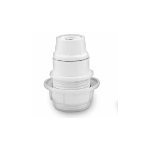 Portalampada 2A.E-14 Filettatura Bianca, Ideale Per Un'Illuminazione Efficiente Ed Elegante In Qualsiasi Spazio. Il Design Moderno Si Adatta Alle Tue